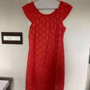 Dressbarn red dress size 12